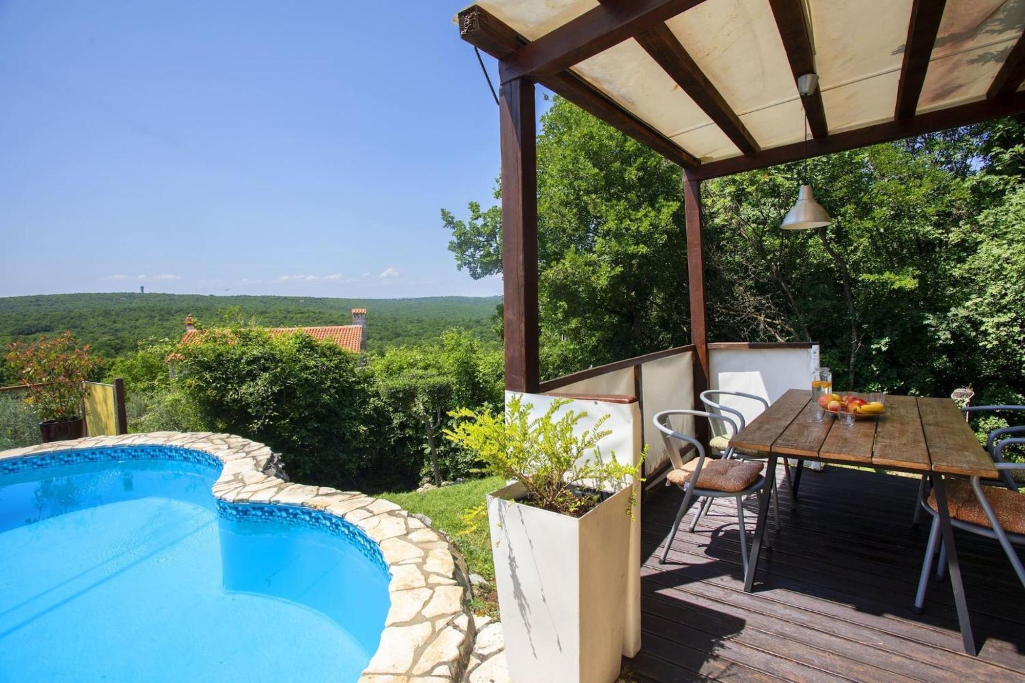 Holiday Home Deborah With Private Pool Labin  Exteriér fotografie